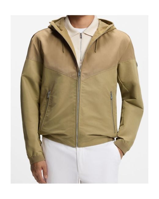Boss Natural Boss Zip-Up Hooded Jacket for men