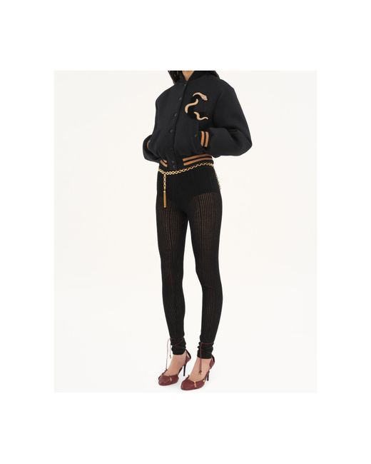 Chloé Black Long-Sleeved Casual Jacket