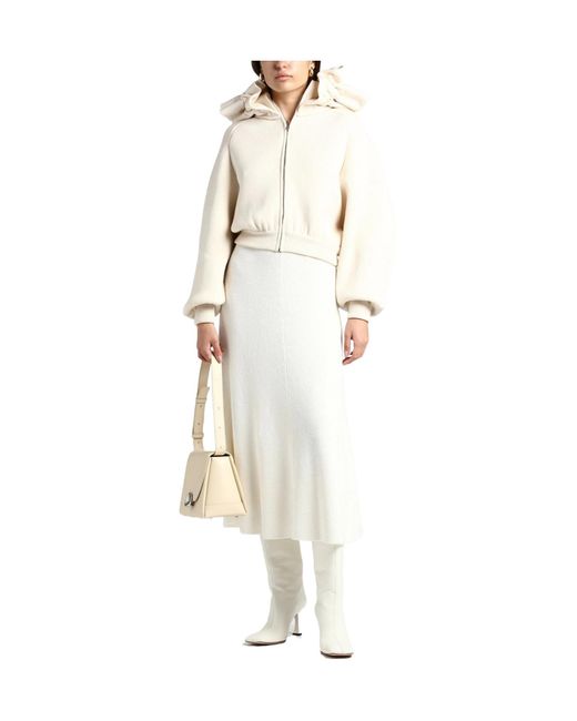 Jacquemus Natural Solid-Colored Knit Top