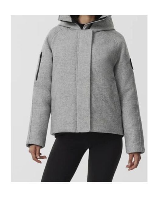Canada Goose Gray Everleigh Bomber Jacket