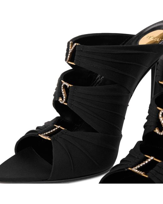 Saint Laurent Black Stiletto Court Shoes
