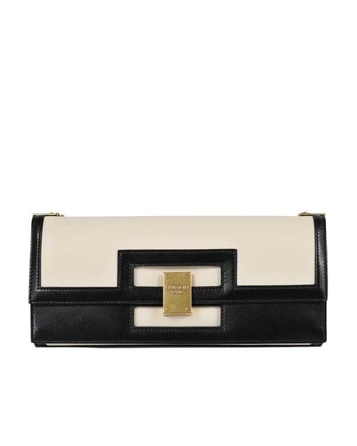 Balmain Black Logo Shoulder Bag