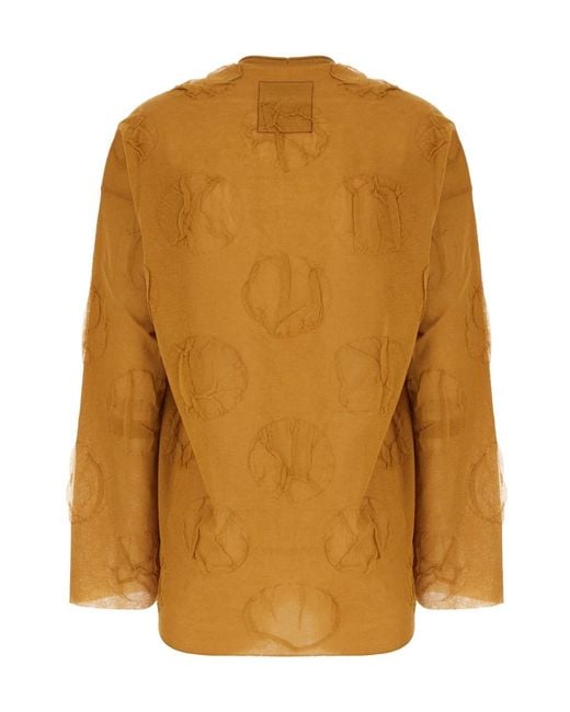 Uma Wang Natural Long-Sleeved T-Shirt