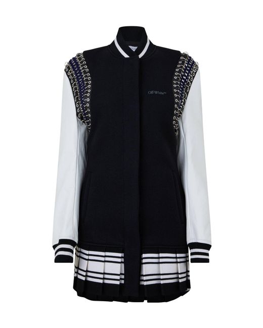 Off-White c/o Virgil Abloh Blue Simple Short Skirt