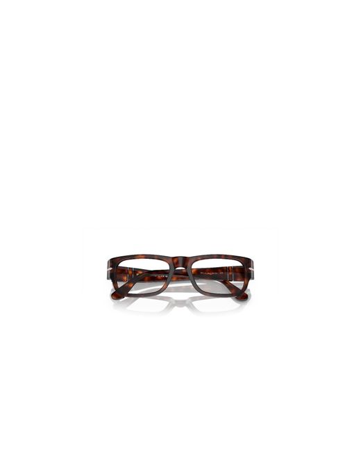 Persol Black Logo Flat Mirror for men