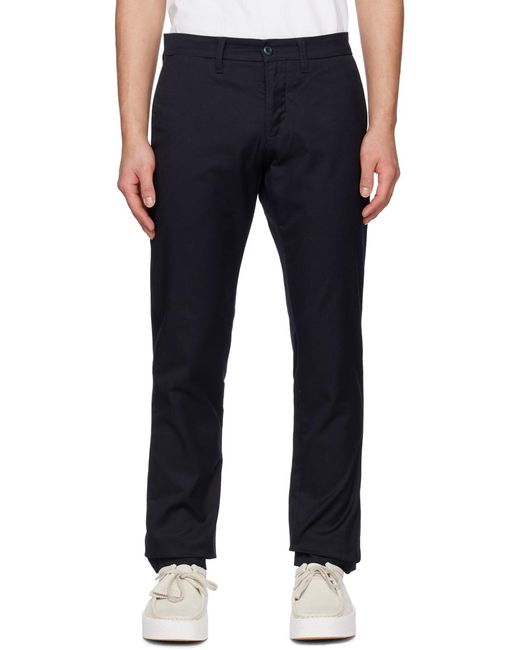 Carhartt Black Straight-Leg Trousers for men