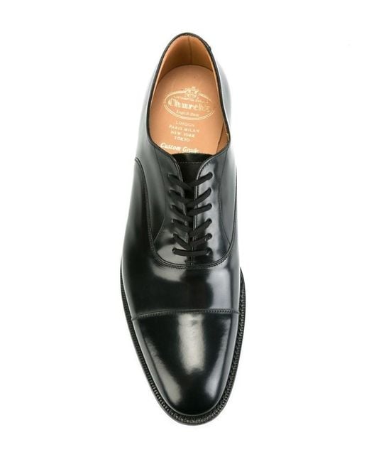 Church's Black Dubai Oxford Shoes for men
