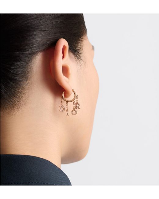 Dior White Dio(R)Evolution Earrings