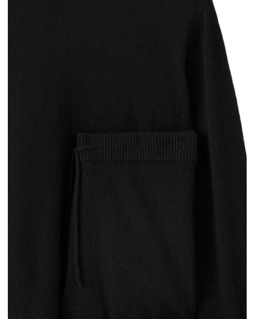 Soft Goat Black Elasticated-Waist Trousers Set