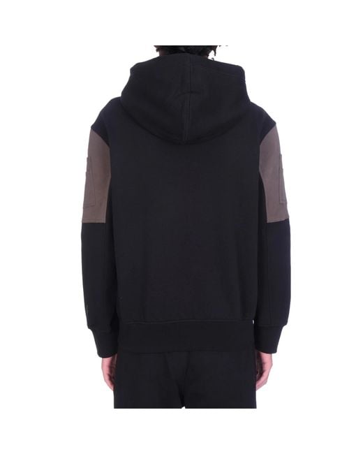 Neil Barrett Black Zip-Up Hoodie for men