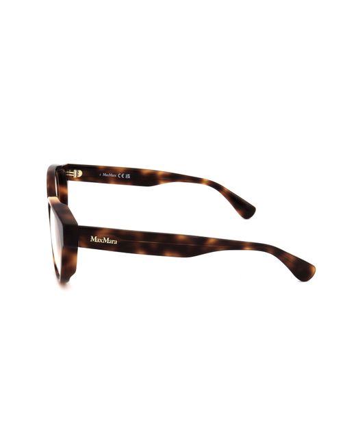 Max Mara White Cat-Eye Glasses