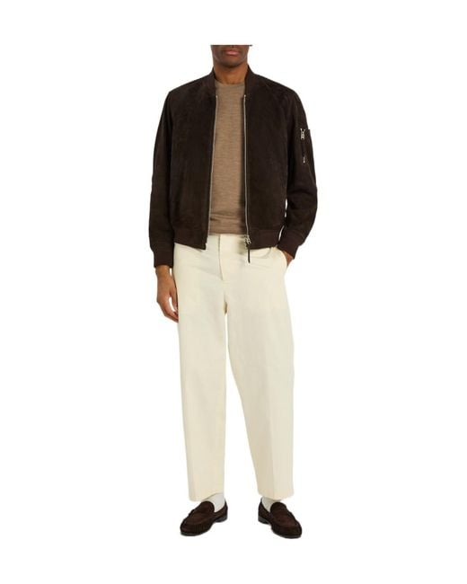 Tom Ford Brown Crew-Neck Wool Jumper for men