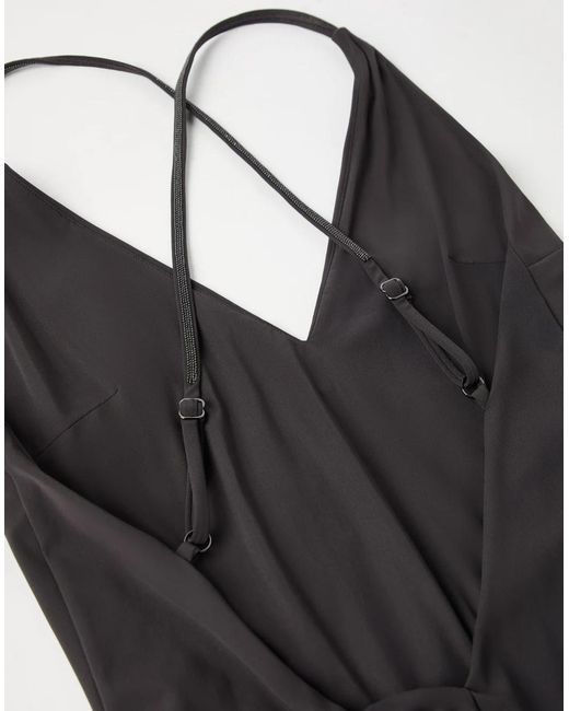 Brunello Cucinelli Black Monili-Detail Swimsuit