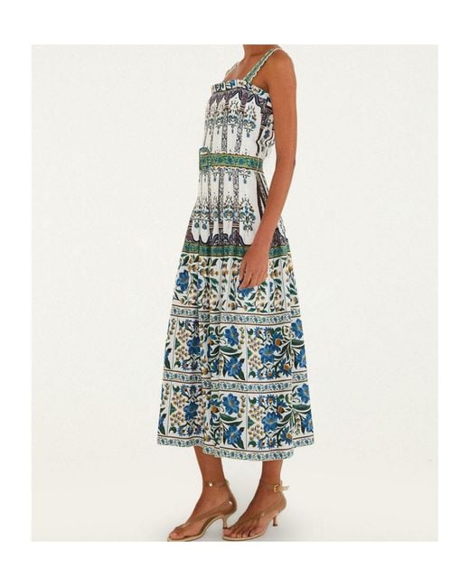 Farm Rio Blue Manoela Dress
