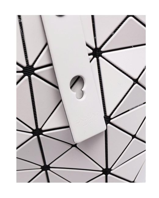 Issey Miyake White Double-Handled Handbag