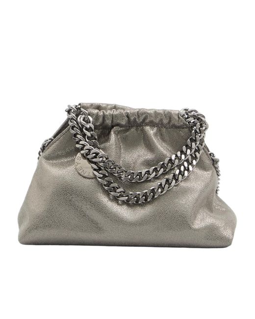 Stella McCartney Gray Falabella Bag With Drawstring
