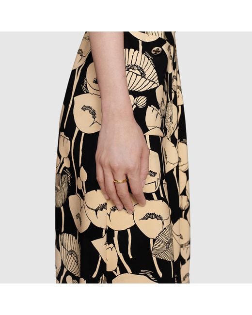 Gucci Metallic Link To Love 18K Studded Ring