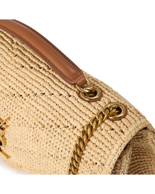 Saint Laurent Metallic Solid Color Shoulder Bag