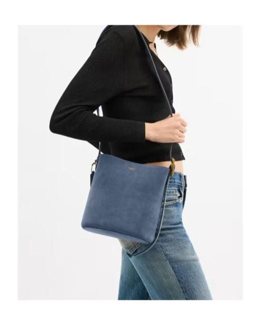 COACH Blue Bleecker 21 Bucket Bag