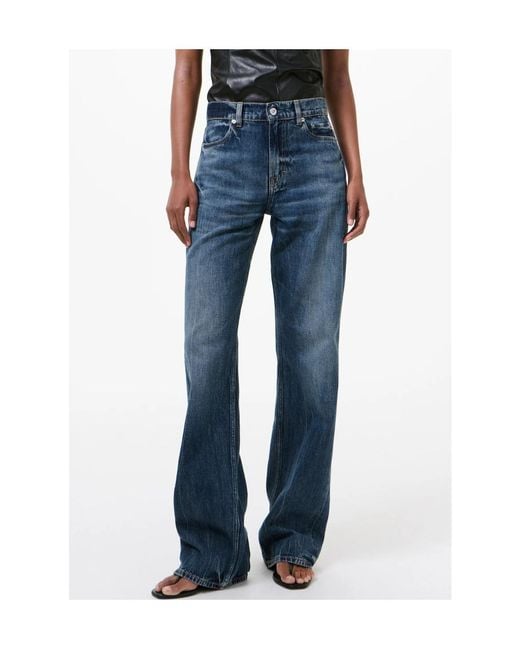 Our Legacy Blue Wata Cut Bootcut Jeans