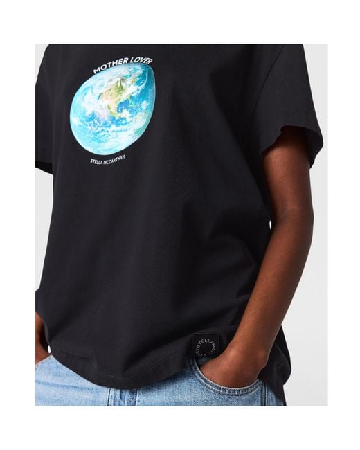 Stella McCartney Black Short-Sleeved T-Shirt