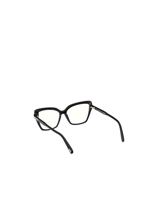 Tom Ford White Eyewear Square Frame Glasses