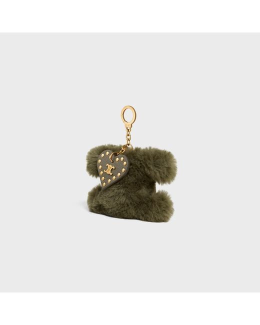 Céline Green Triomphe Pom-Pom Charm
