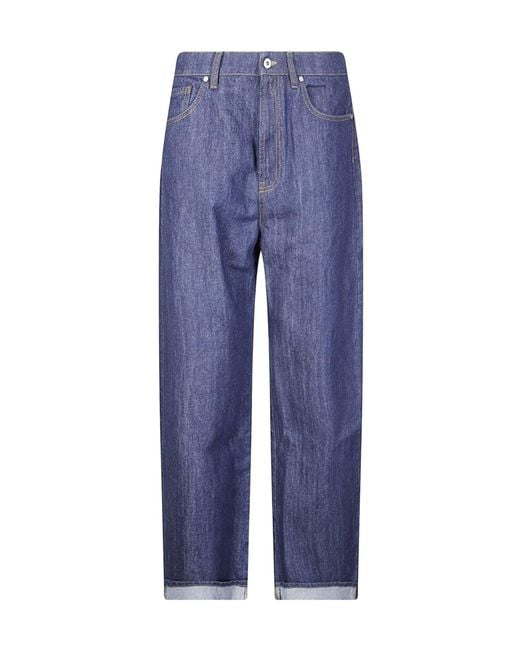 P.A.R.O.S.H. Blue Belt-Loop Jeans
