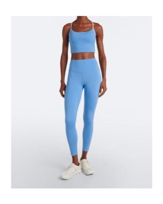 Varley Blue Freesoft Cropped Leggings