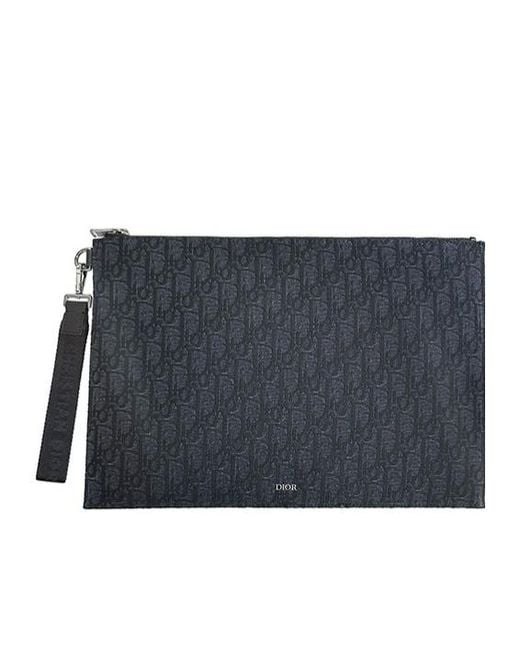 Dior Black A5 Pouch for men