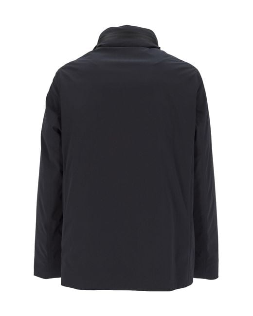 Rrd Blue High-Neck Jacket for men