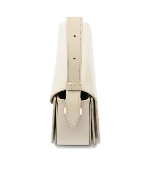A.P.C. White Le B Side Cross Body Bag