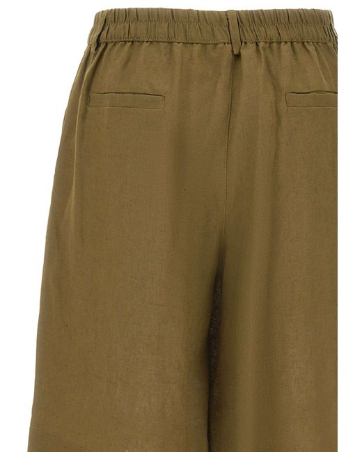 Kaos Green Elastic-Waist Bermuda Shorts