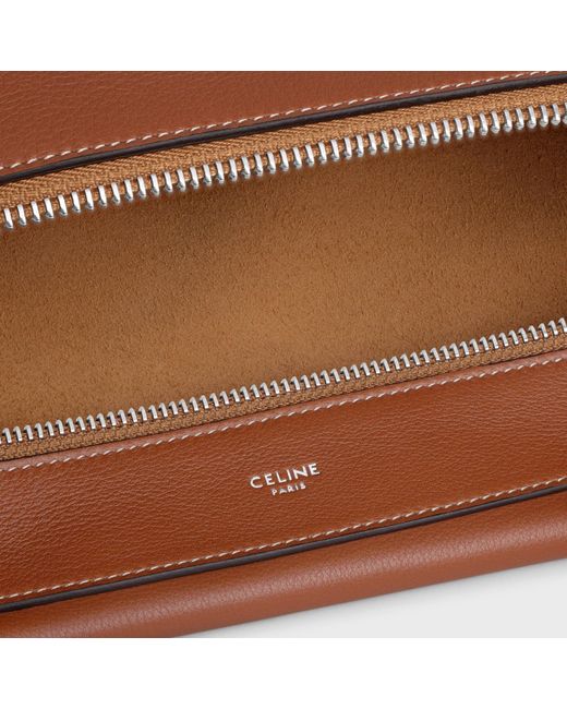 Céline Brown Large Strap Romy