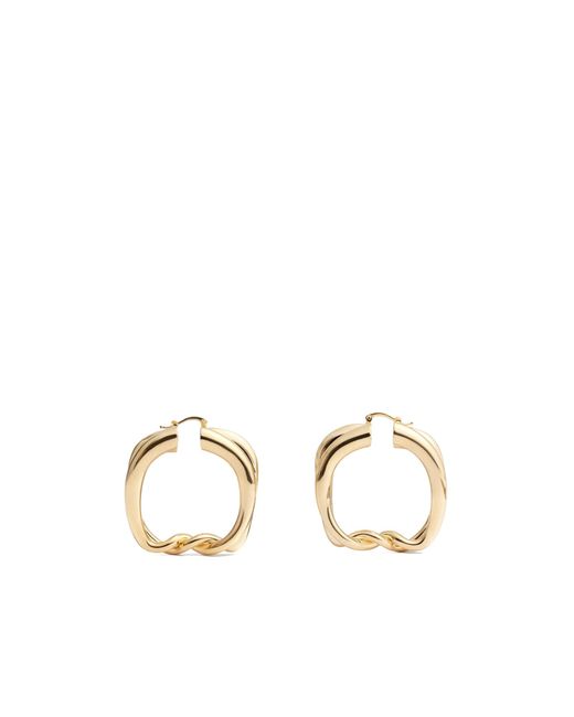 Jacquemus Metallic Nodi Earrings
