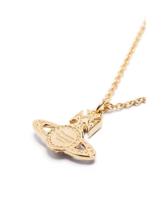 Vivienne Westwood White Pendant Necklace
