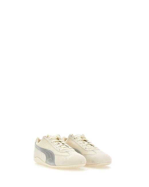 PUMA White Speedcat Premium Sneakers for men
