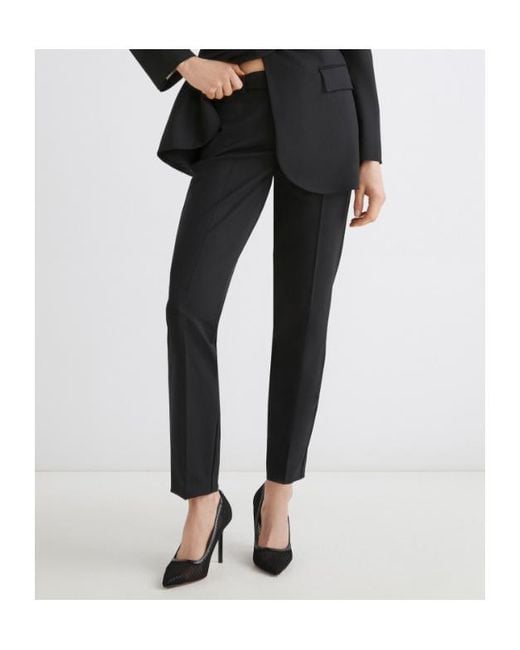 Marella Blue Stretch Fabric Chino Trousers