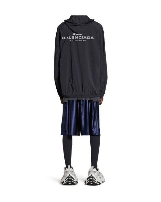Balenciaga Blue Apos;S Activewear Wind-Resistant Jacket for men