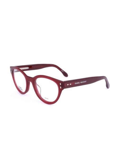 Isabel Marant Pink Cat-Eye Frame Glasses