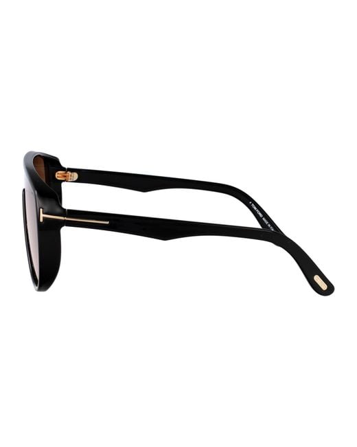 Tom Ford Natural Achilles Photochromatic Shield Sunglasses for men