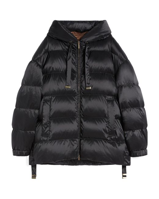 Max Mara Black The Cube Felice Down Jacket