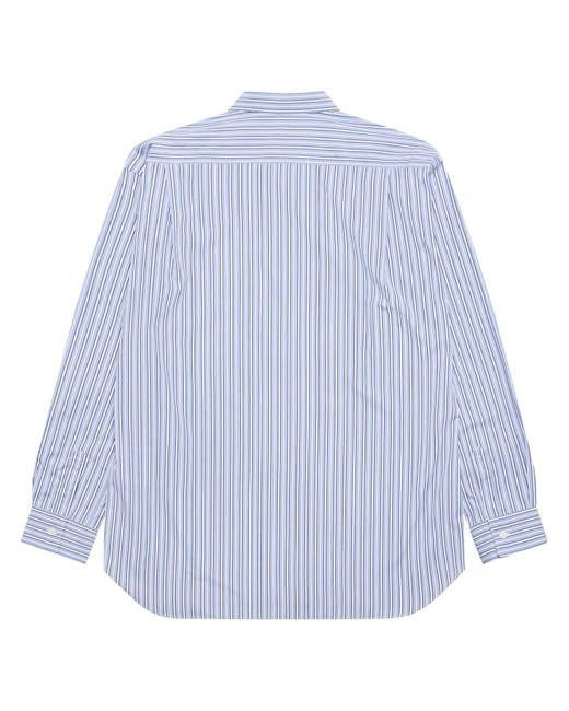 Comme des Garçons Blue Long Sleeve Shirt for men