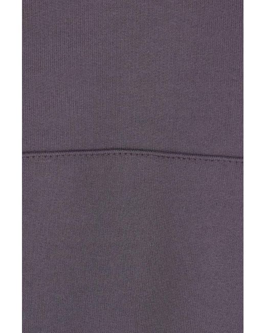 Dries Van Noten Purple Hannet Puffed Hoodie