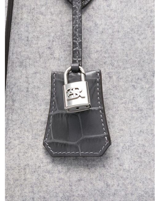 Ermanno Scervino Gray Medium Maggie Tote Bag
