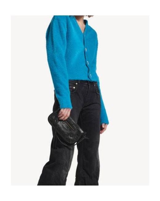 Balenciaga Black Le City Zip Shoulder Bag