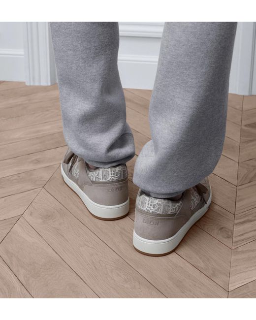 Dior Gray B27 Uptown Low-Top Sneaker for men