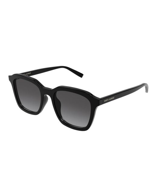 Saint Laurent Black Sl 457 Rectangular Sunglasses for men