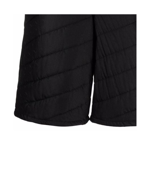 Fendi Black Quilted Bermuda Shorts for men
