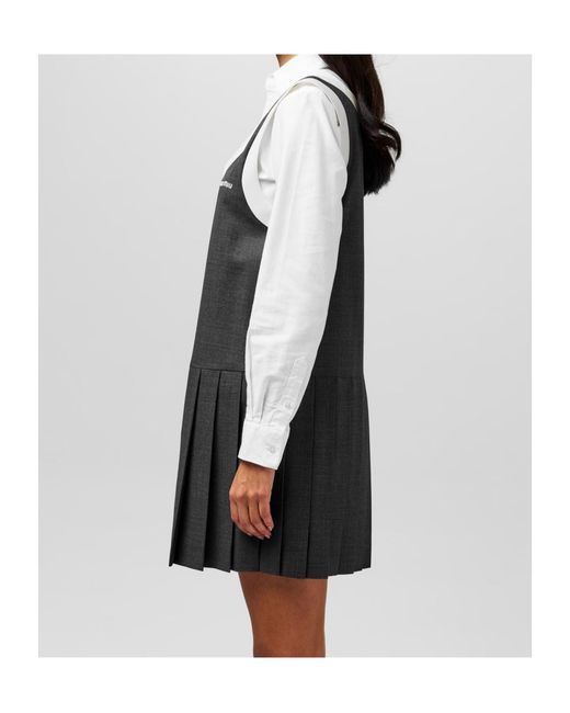 Miu Miu Black Logo Mini Dress